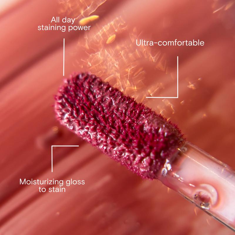 staining lip oil