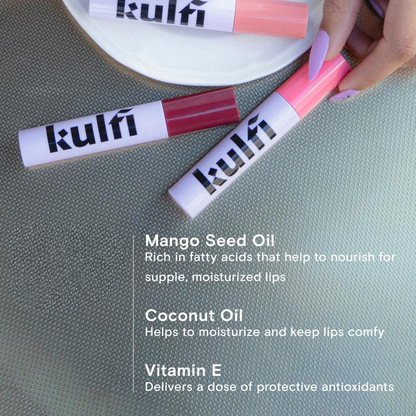 staining lip oil