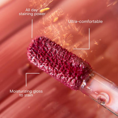 staining lip oil